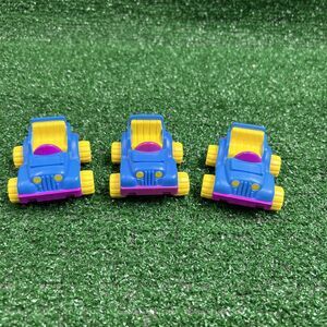 Vintage‎ Garfield Cat Happy Meal Jeep Toys Jeeps Only Lot Of 3